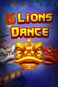 Игровой аппарат 5 Lions Dance играть на виртуальные фишки в игровой плафтформе